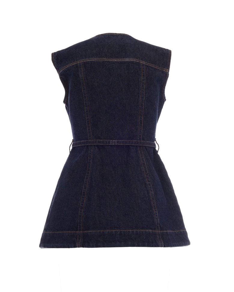 denim top midnight blue by Selfnex