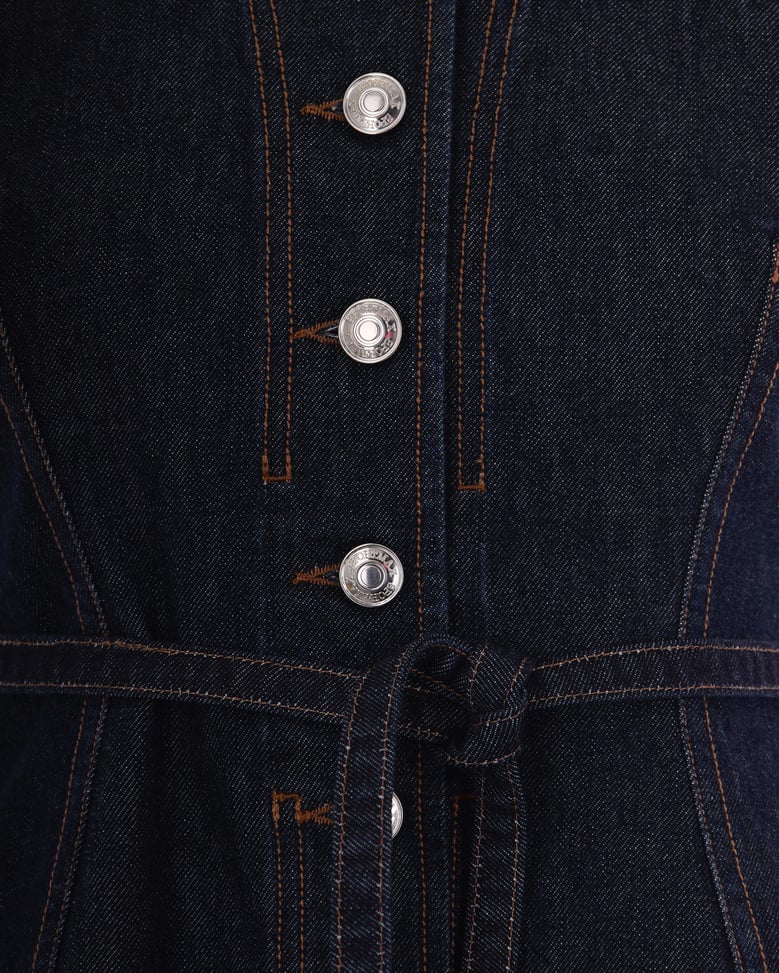 denim top midnight blue by Selfnex