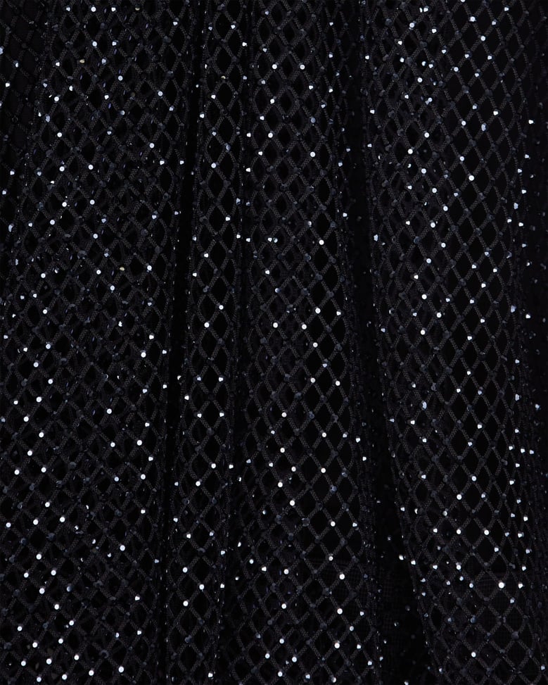 sleeveless mesh top black by Selfnex