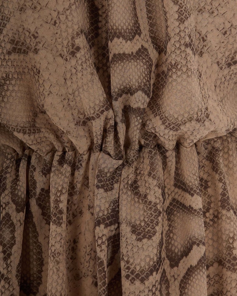jumpsuit vesta natural python by Selfnex