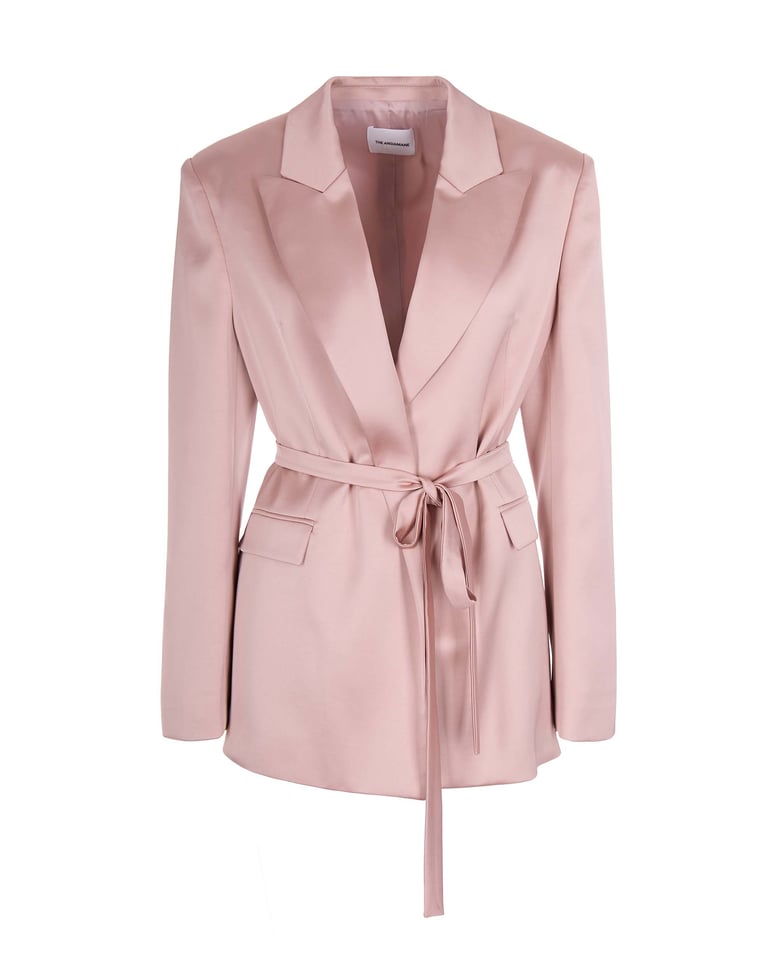 blazer wilder petal with belt by Selfnex