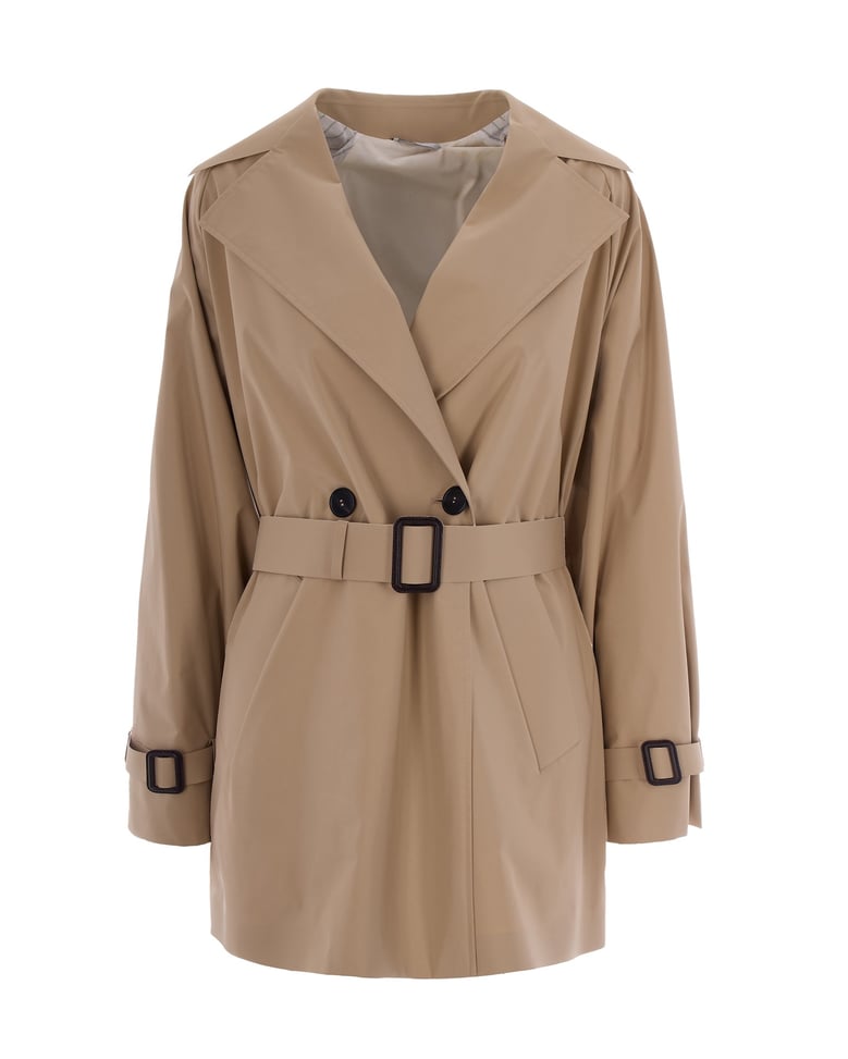 short trench coat beige by Selfnex