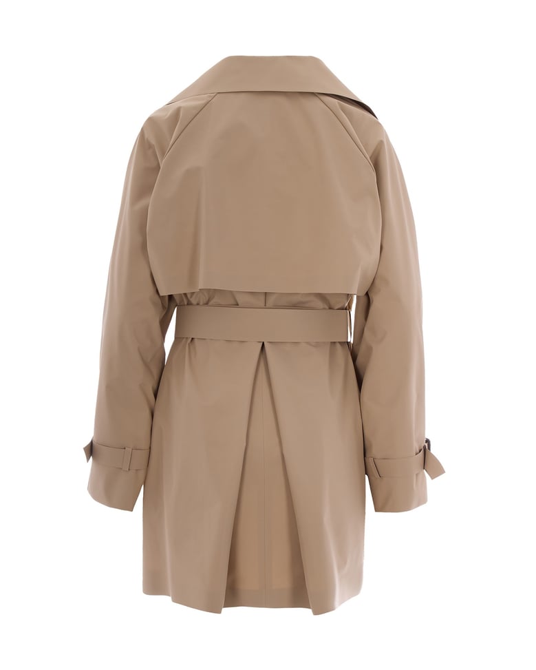 short trench coat beige by Selfnex