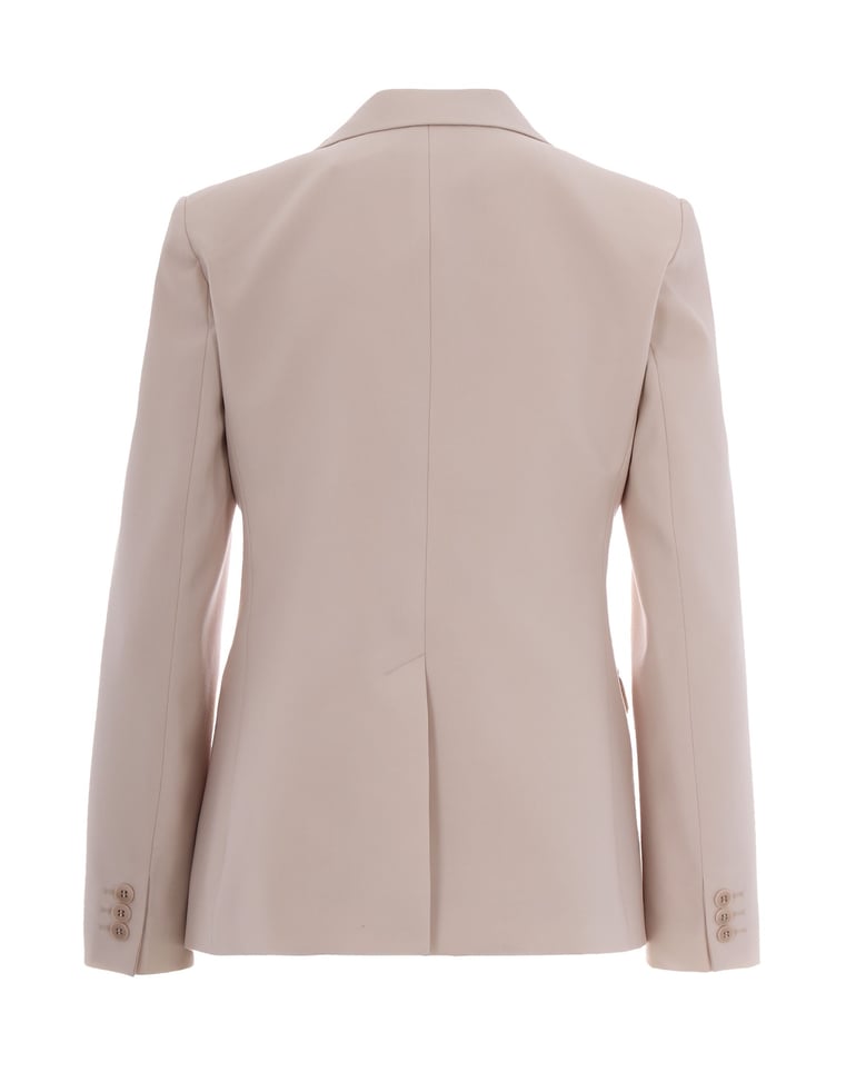 blazer single-breasted wool sand by Selfnex