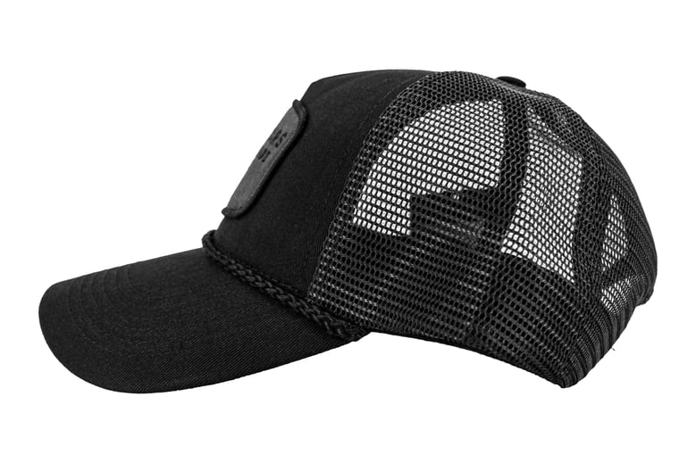 tech patch trucker hat by Selfnex